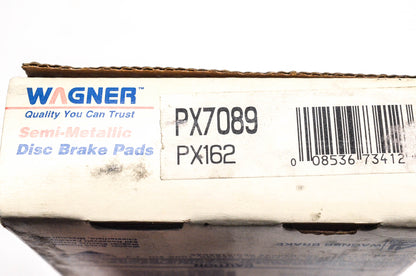 Wagner PX7089, PX162 Disc Brake Pad Kit NOS
