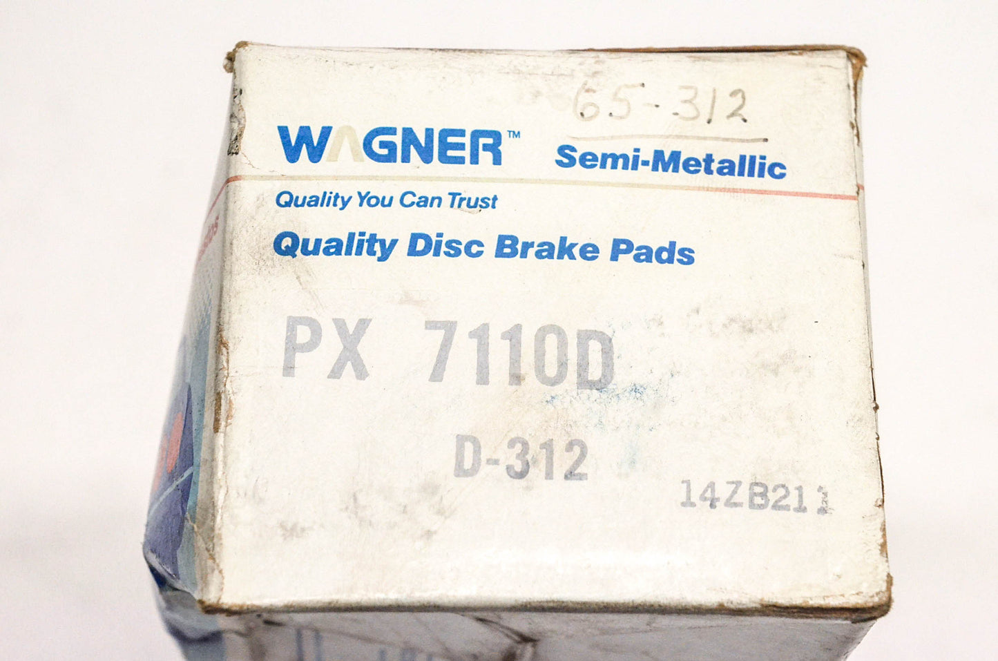 Wagner PX7110D, D-312 Disc Brake Pad Kit NOS