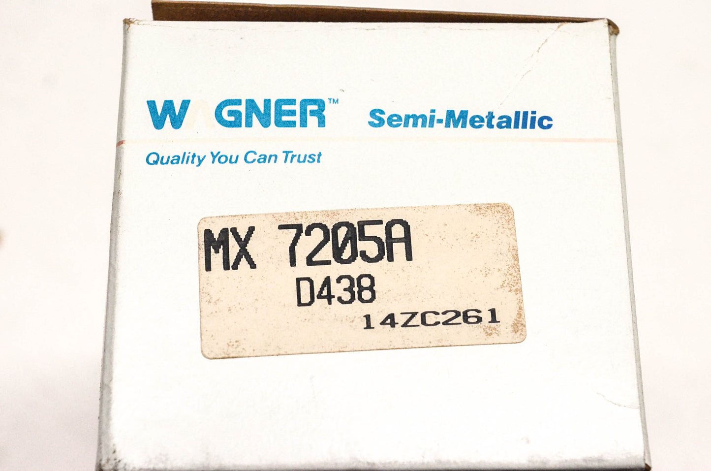 Wagner MX7205A, D-438 Disc Brake Pad Kit NOS