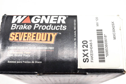 Wagner SX120, FAKESH048-5 Severe Duty Disc Brake Pad Kit NOS