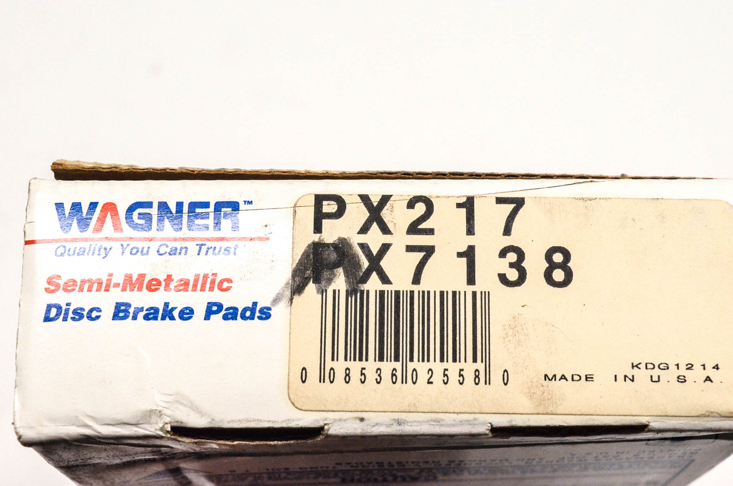 Wagner PX217, PX7138 Disc Brake Pad Kit NOS