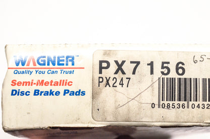 Wagner PX7156, PX247, 65-247 Disc Brake Pad Kit NOS