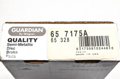 Wagner 65-7175A, 65-328 Guardian Disc Brake Pad Kit NOS