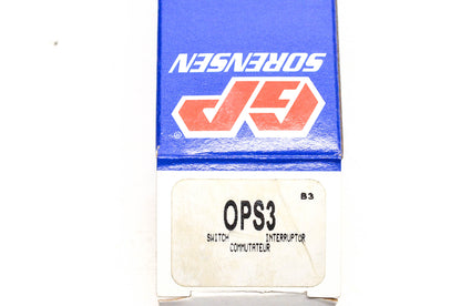 GP Sorensen OPS3 Oil Pressure Switch NOS