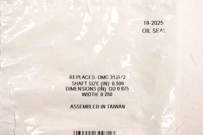 Sierra 18-2025, 318972 Oil Seal NOS
