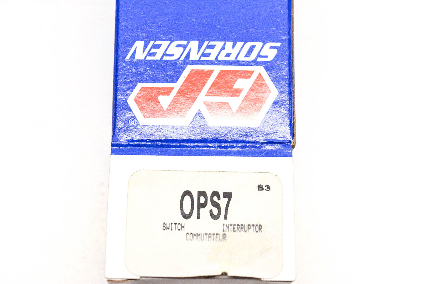 GP Sorensen OPS7 Oil Pressure Sender Switch PS-15 NOS