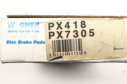 Wagner PX7305, PX418 Disc Brake Pad Kit NOS