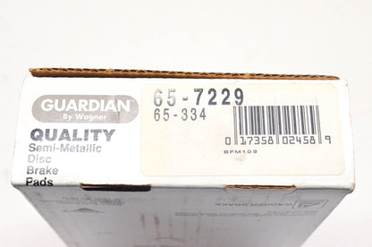 Wagner 65-334, 65-7229 Guardian Semi Metallic Disc Brake Pad Kit NOS