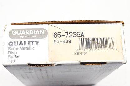 Wagner 65-409, 65-7235A Guardian Semi Metallic Disc Brake Pad Kit NOS