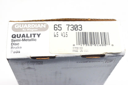 Wagner 65-415, 65-7303 Guardian Semi Metallic Disc Brake Pad Kit NOS