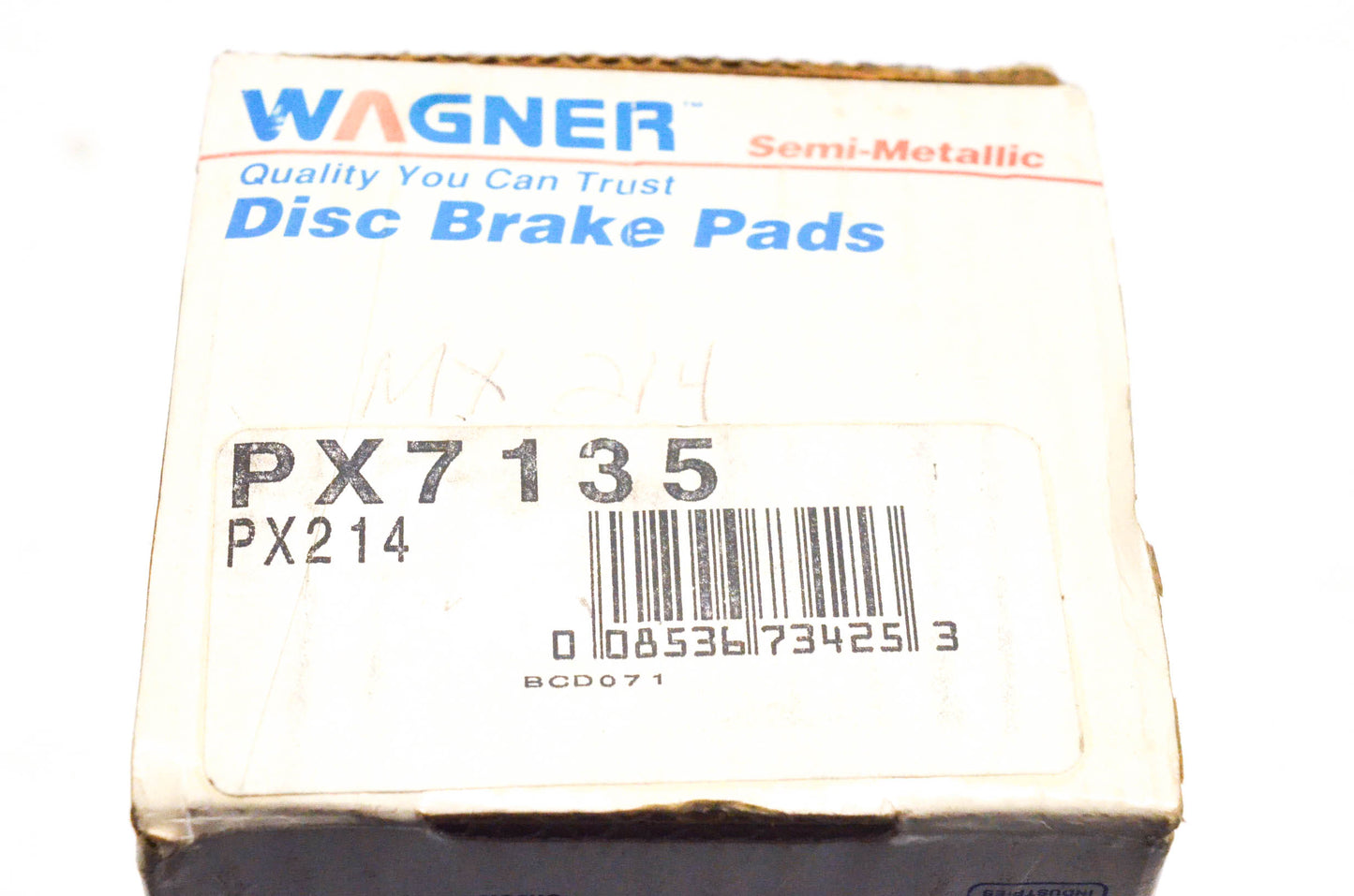 Wagner PX7135, PX214 Semi Metallic Disc Brake Pad Kit NOS