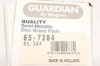 Wagner 65-394, 65-7284 Guardian Semi Metallic Disc Brake Pad Kit NOS