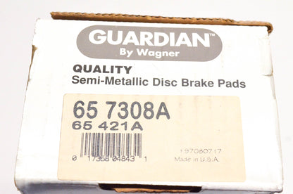 Wagner 65-7308A, 65-421A Guardian Semi Metallic Disc Brake Pad Kit NOS