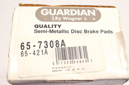 Wagner 65-7308A, 65-421A Guardian Semi Metallic Disc Brake Pad Kit NOS