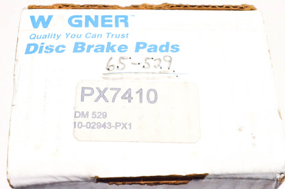 Wagner PX7410, DM529, 65-529 Semi Metallic Disc Brake Pad Kit NOS