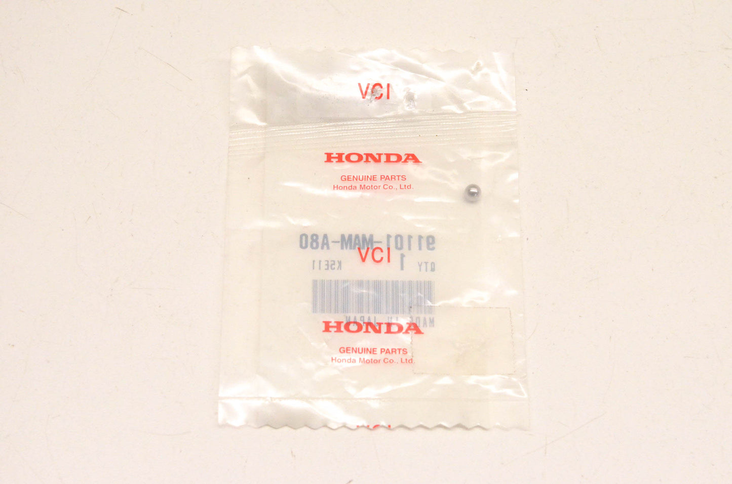 New OEM Honda 91101-MAM-A80 Steel Ball #6 NOS