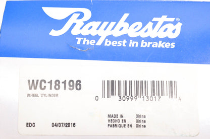 Raybestos WC18196 Wheel Cylinder Assembly NOS
