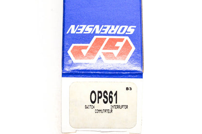 GP Sorensen OPS61 Oil Pressure Switch NOS