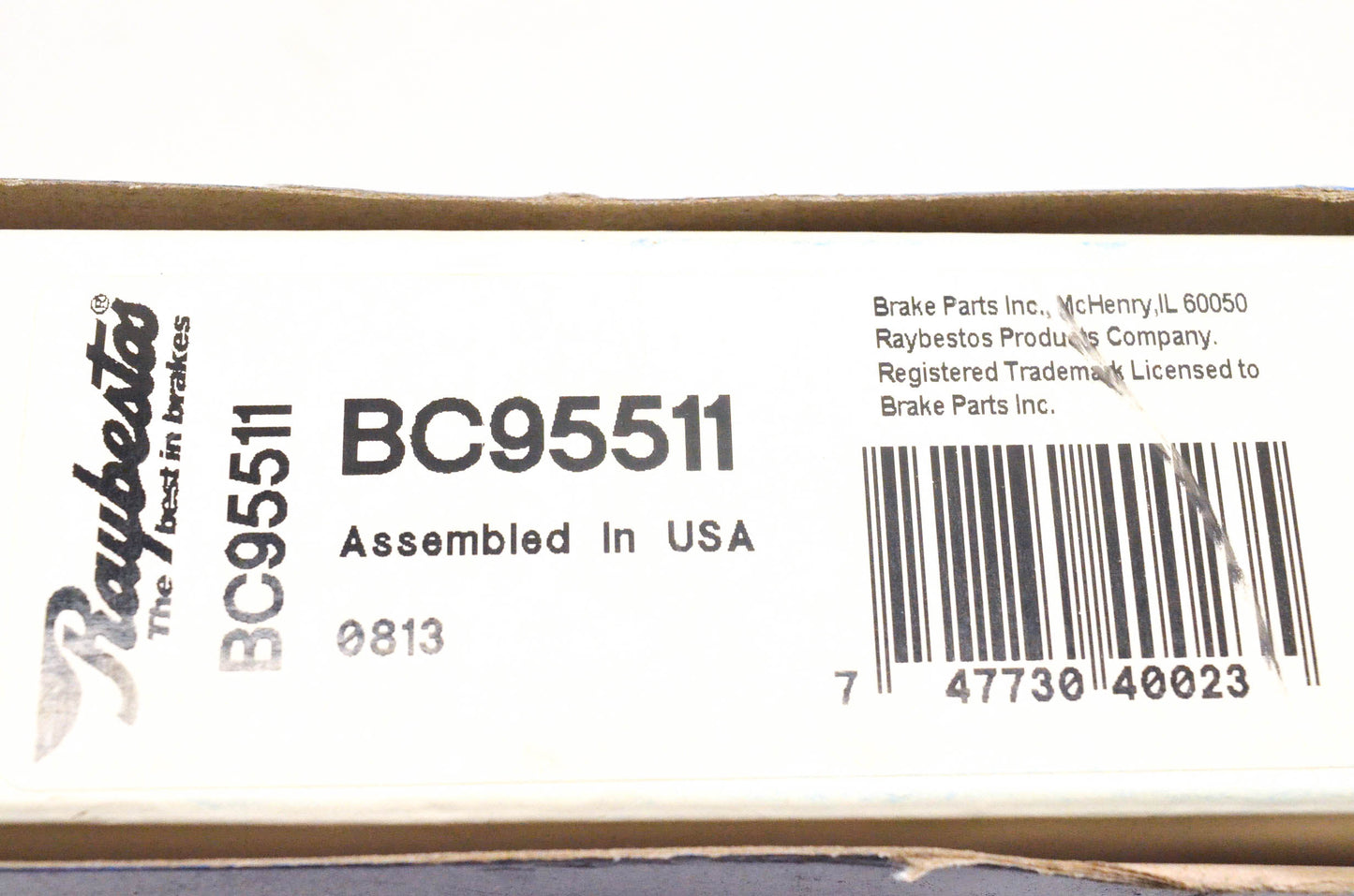 Raybestos BC95511 Brake Cable NOS