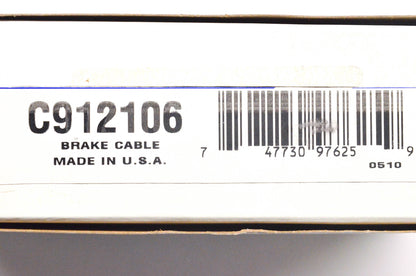 Aftermarket C912106 Brake Cable Kit NOS