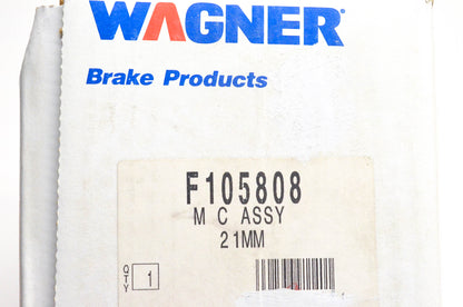 Wagner F105808, FE-122017 Master Brake Cylinder Assembly NOS