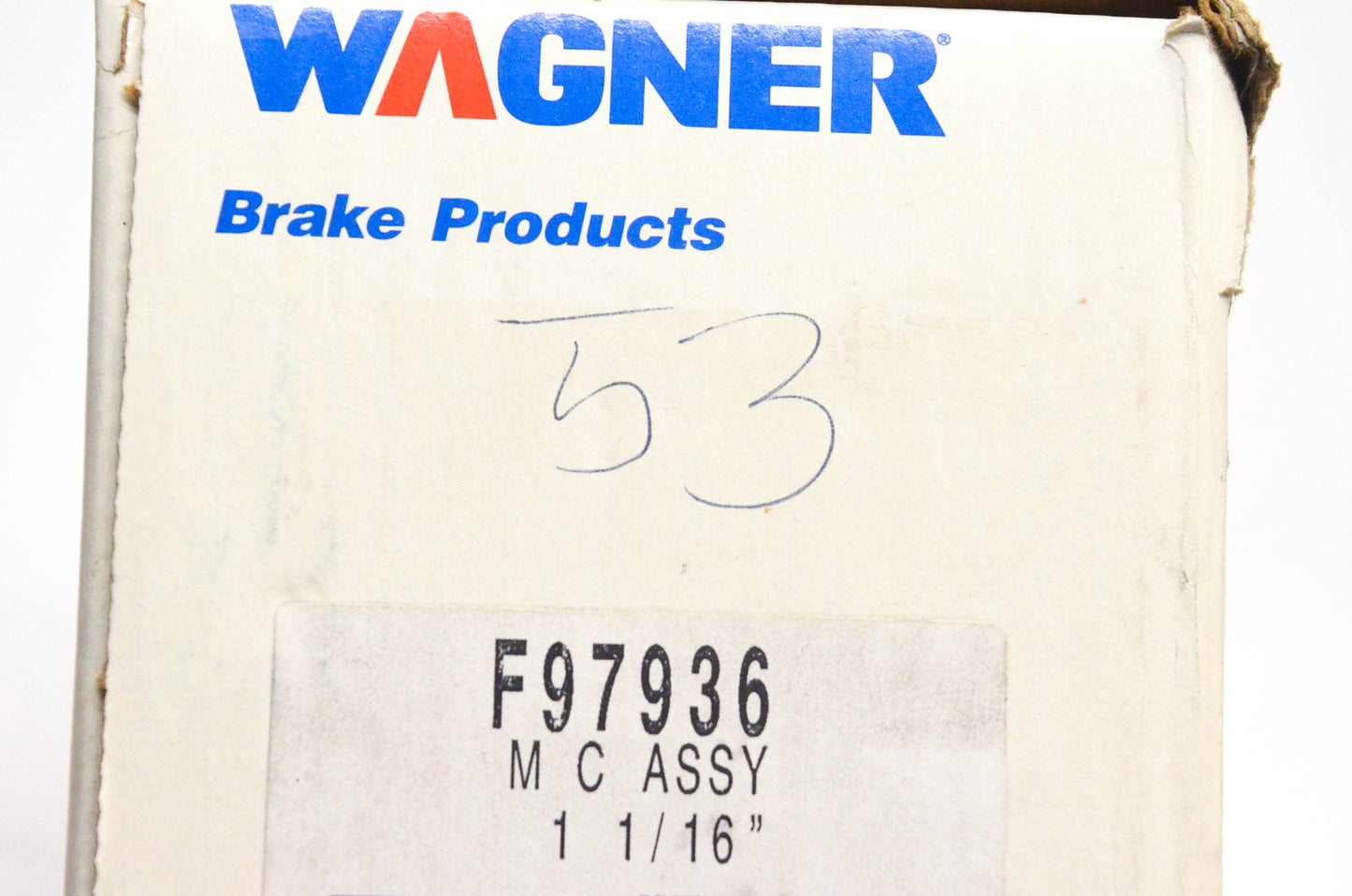 Wagner F97936, FF-105418 Master Brake Cylinder Assembly NOS