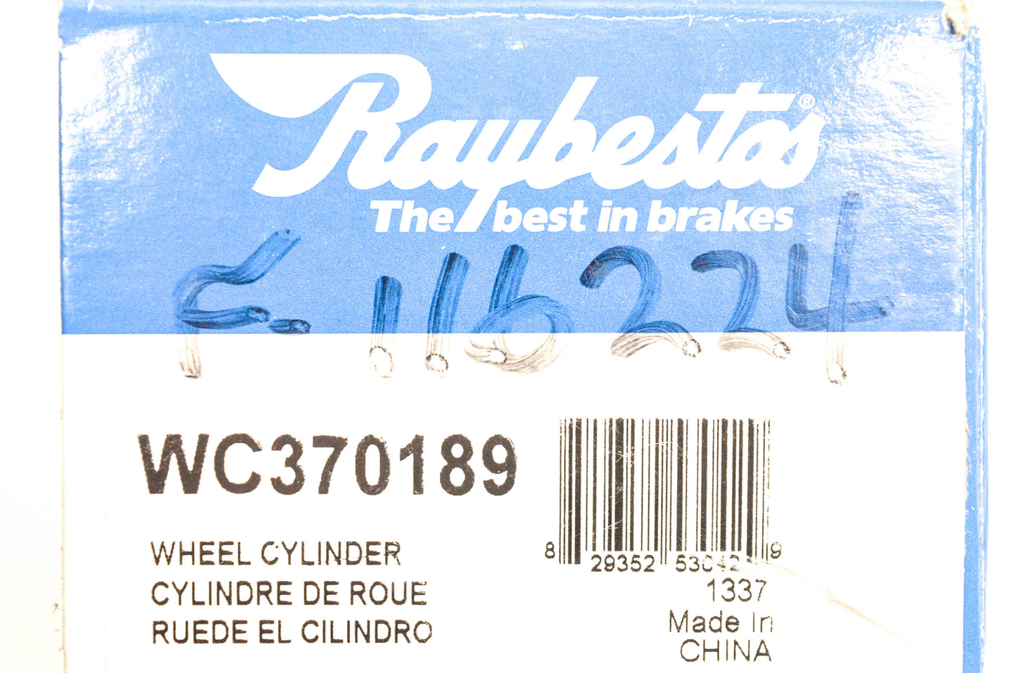 Raybestos WC370189, F116224, 17089 Wheel Cylinder Assembly NOS