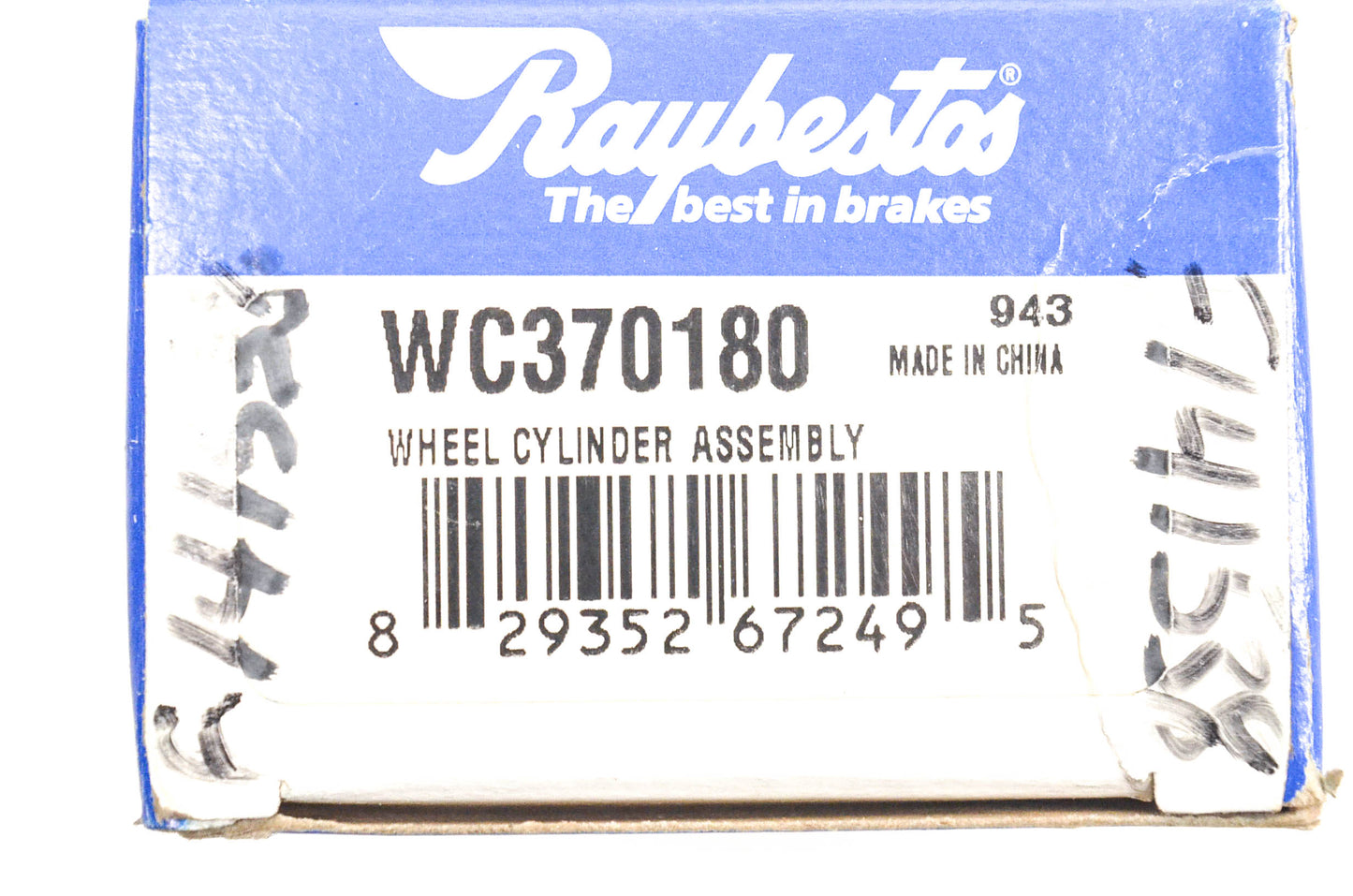 Raybestos WC370180, F1141538, 17089 Wheel Cylinder Assembly NOS