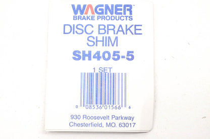 Wagner SH405-5 Disc Brake Shim Kit NOS