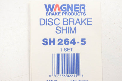 Wagner SH264-5 Disc Brake Shim Kit NOS