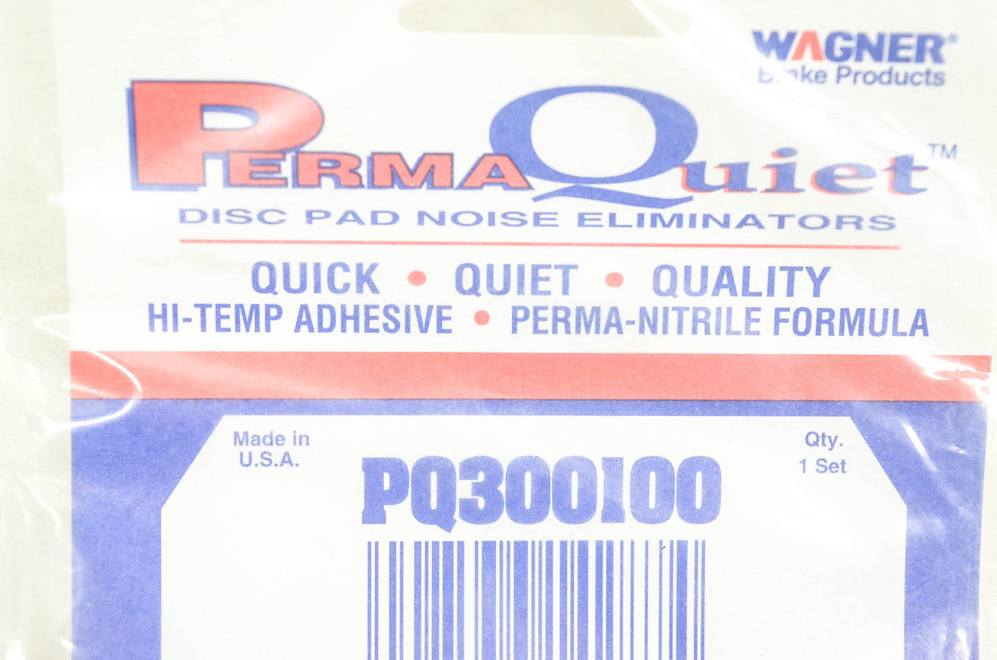 Wagner PQ300100 Disc Brake Shim Kit NOS