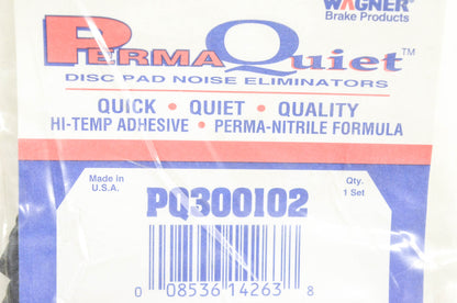 Wagner PQ300102 Disc Brake Shim Kit NOS