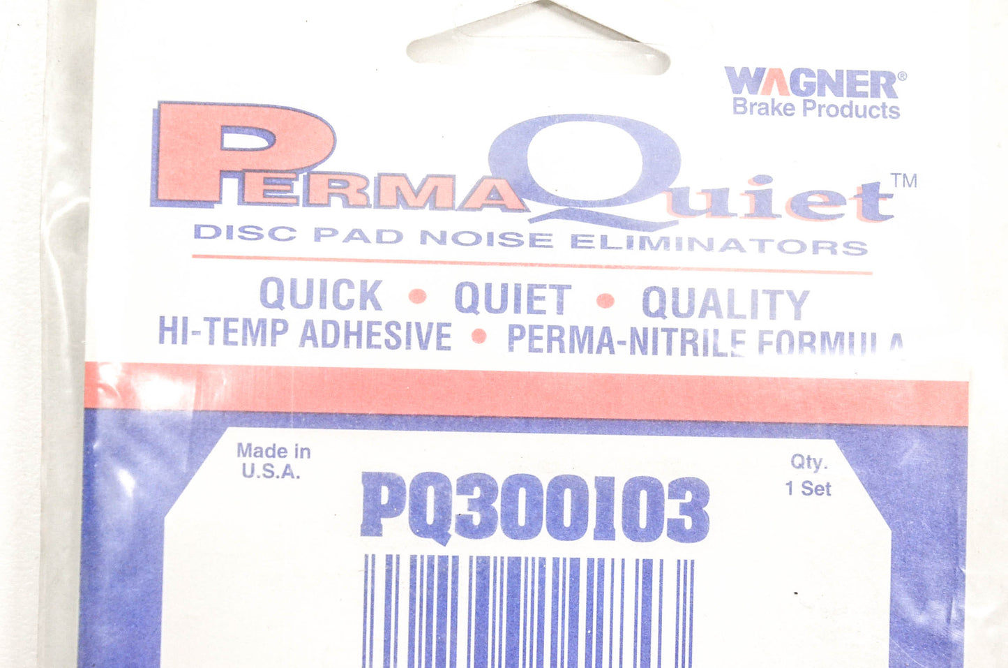 Wagner PQ300103 Disc Brake Shim Kit NOS