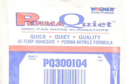 Wagner PQ300104 Disc Brake Shim Kit NOS