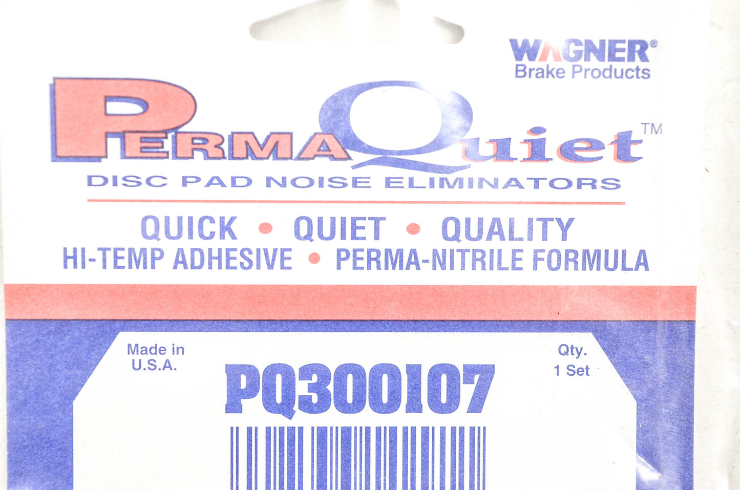 Wagner PQ300107 Disc Brake Shim Kit NOS