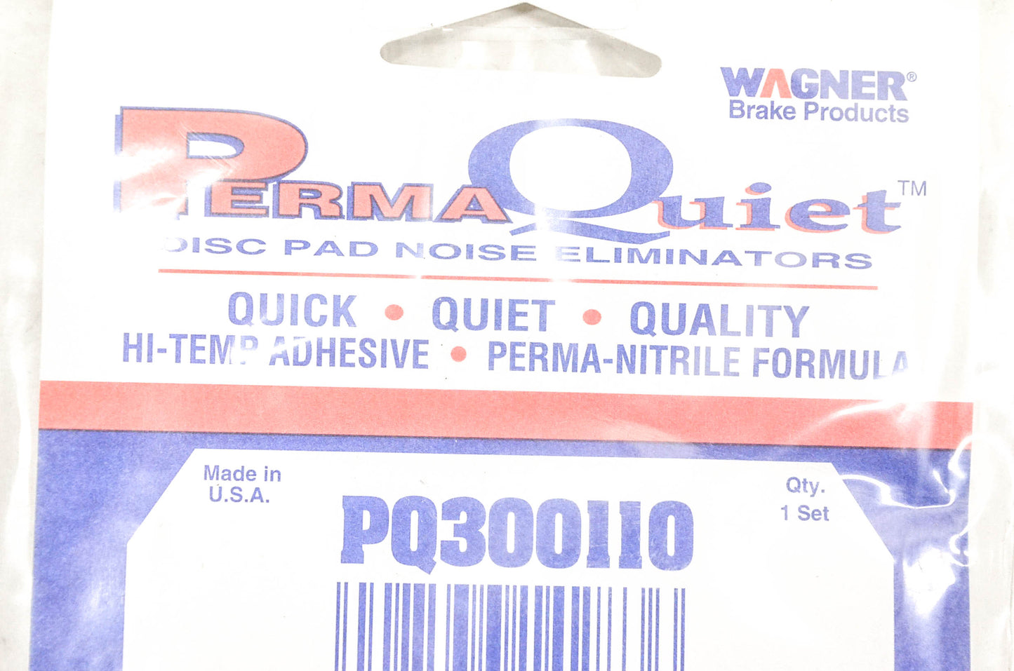 Wagner PQ300110 Disc Brake Shim Kit NOS