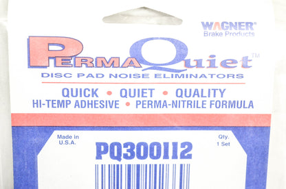 Wagner PQ300112 Disc Brake Shim Kit NOS