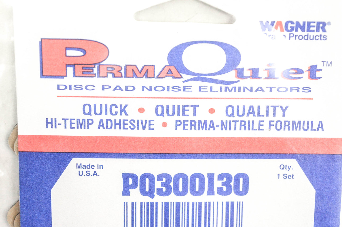 Wagner PQ300130 Disc Brake Shim Kit NOS