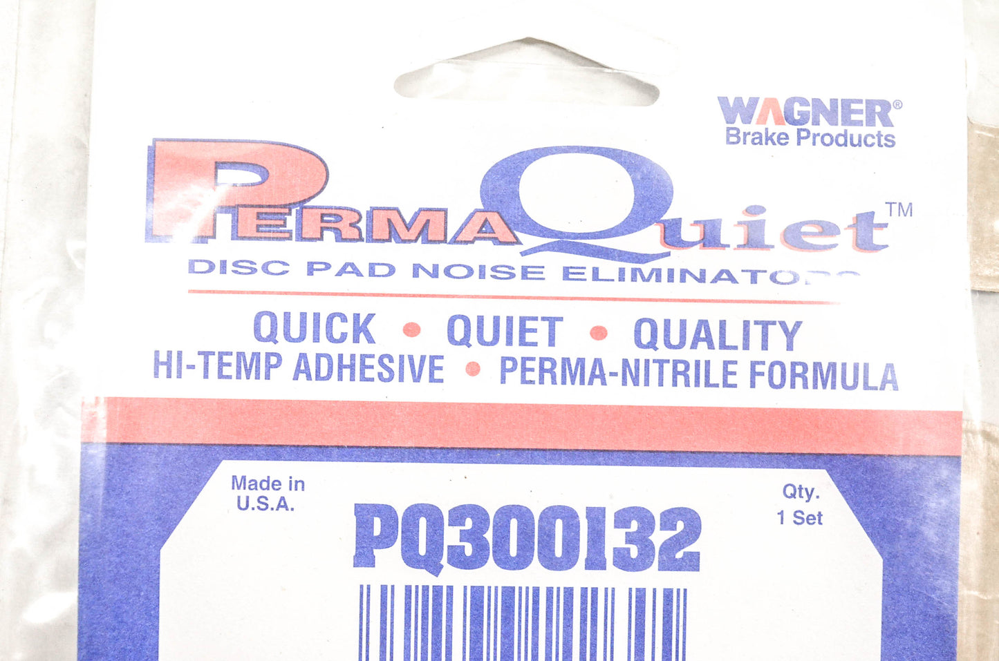 Wagner PQ300132 Disc Brake Shim Kit NOS