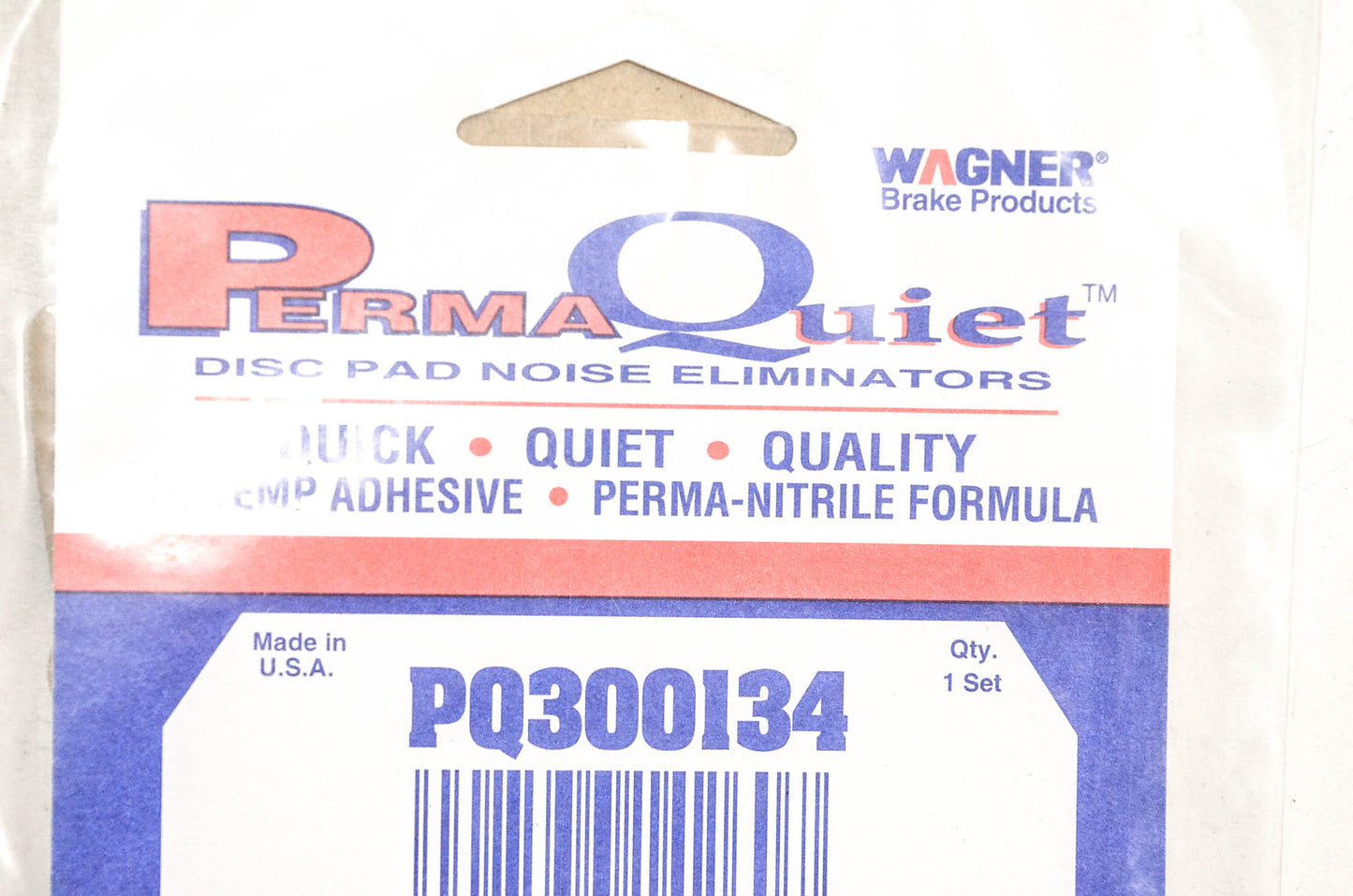 Wagner PQ300134 Disc Brake Shim Kit NOS
