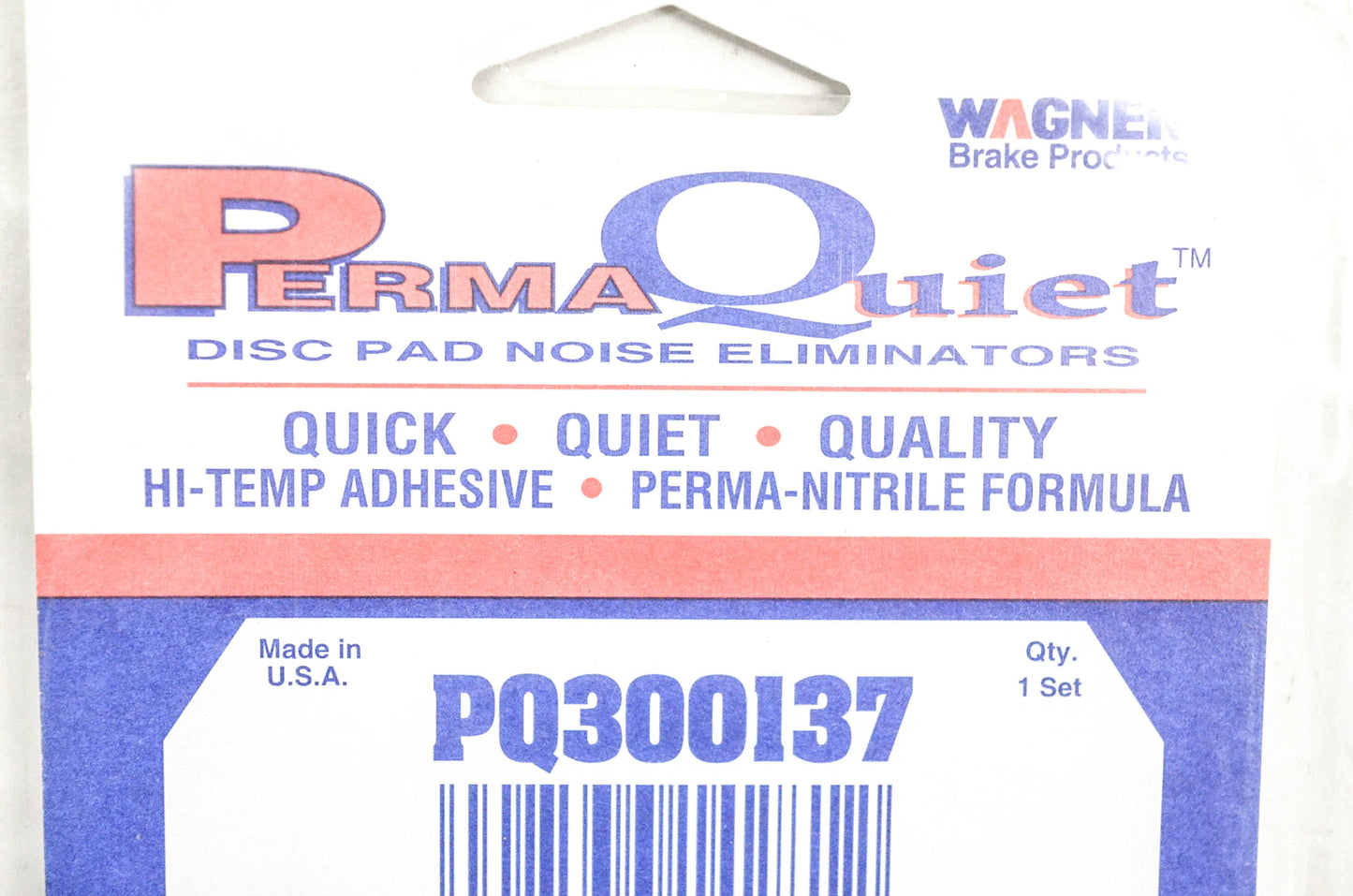 Wagner PQ300137 Disc Brake Shim Kit NOS