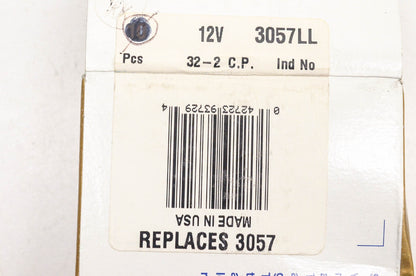 Wagner 3057LL 21v Lamp Bulbs Qty 2 NOS