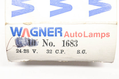 Wagner 1683 24-28v Lamp Bulbs Qty 2 NOS