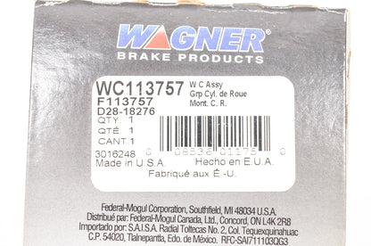 Wagner WC113757, F113757 Wheel Cylinder Assembly NOS
