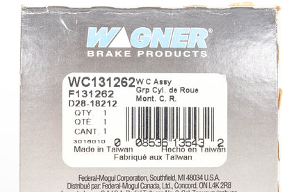 Wagner WC131262, F131262, D28-18212 Wheel Cylinder Assembly NOS