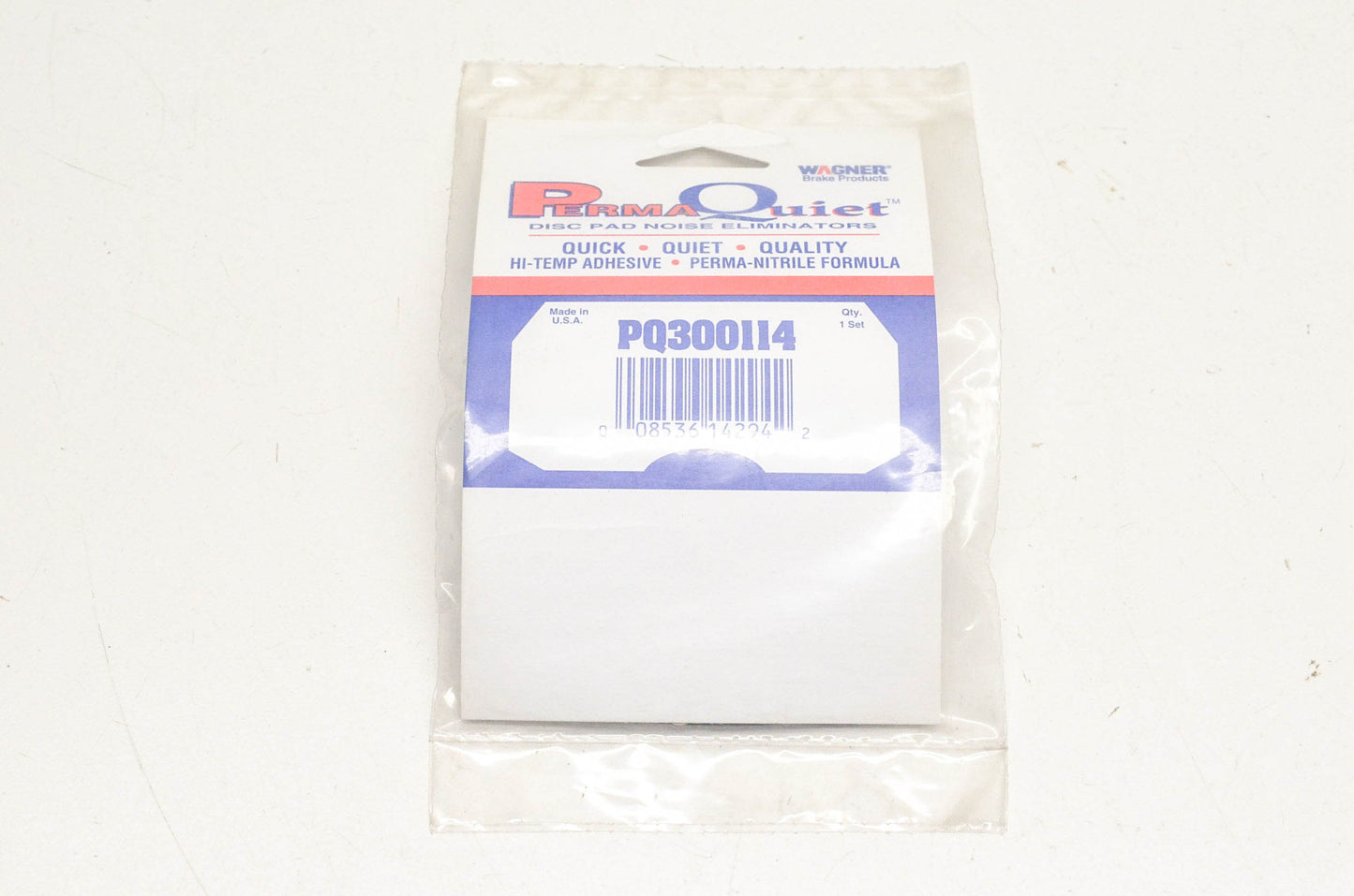 Wagner PQ300114 Perma Quiet Disc Brake Shim Kit NOS