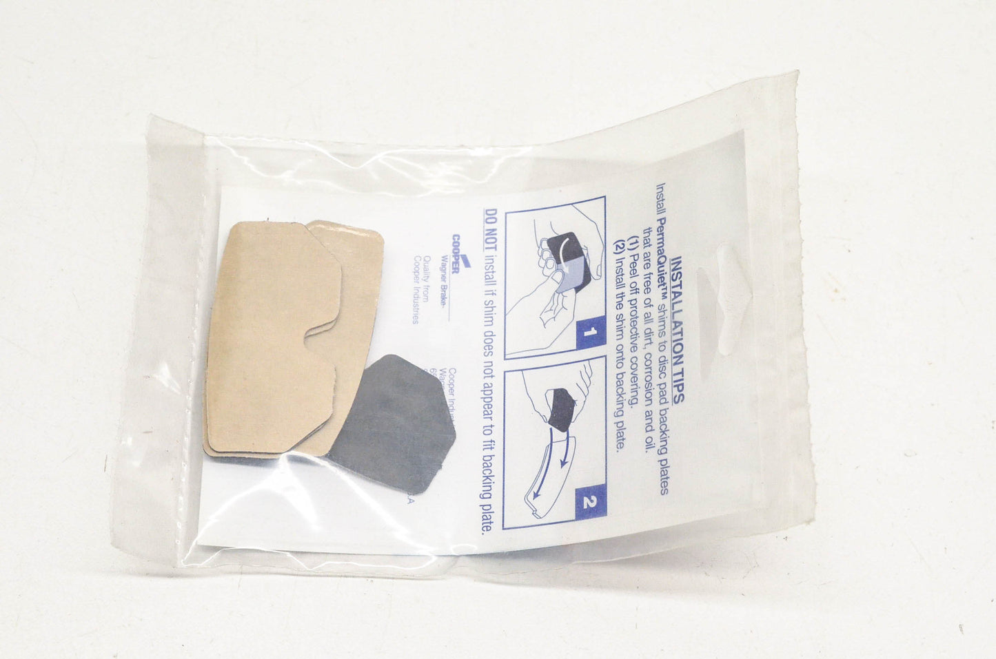 Wagner PQ300114 Perma Quiet Disc Brake Shim Kit NOS