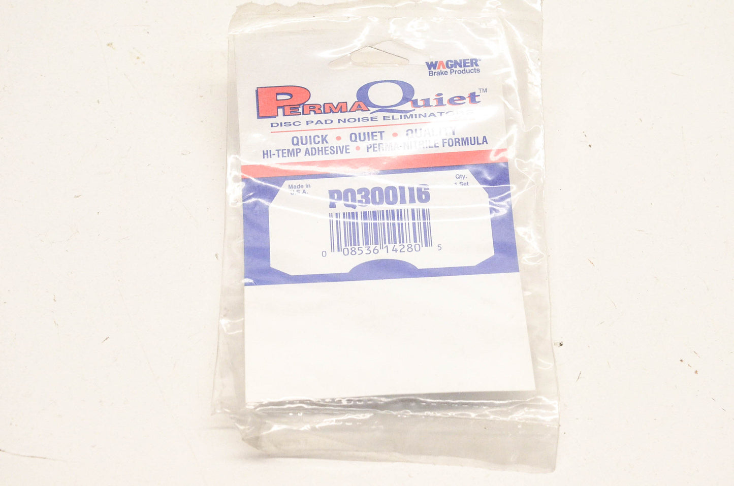 Wagner PQ300116 Perma Quiet Disc Brake Shim Kit NOS