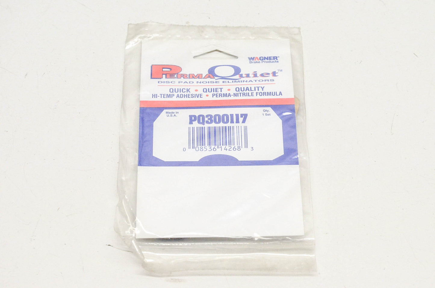 Wagner PQ300117 Perma Quiet Disc Brake Shim Kit NOS