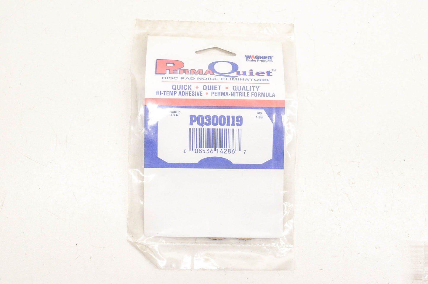 Wagner PQ300119 Perma Quiet Disc Brake Shim Kit NOS